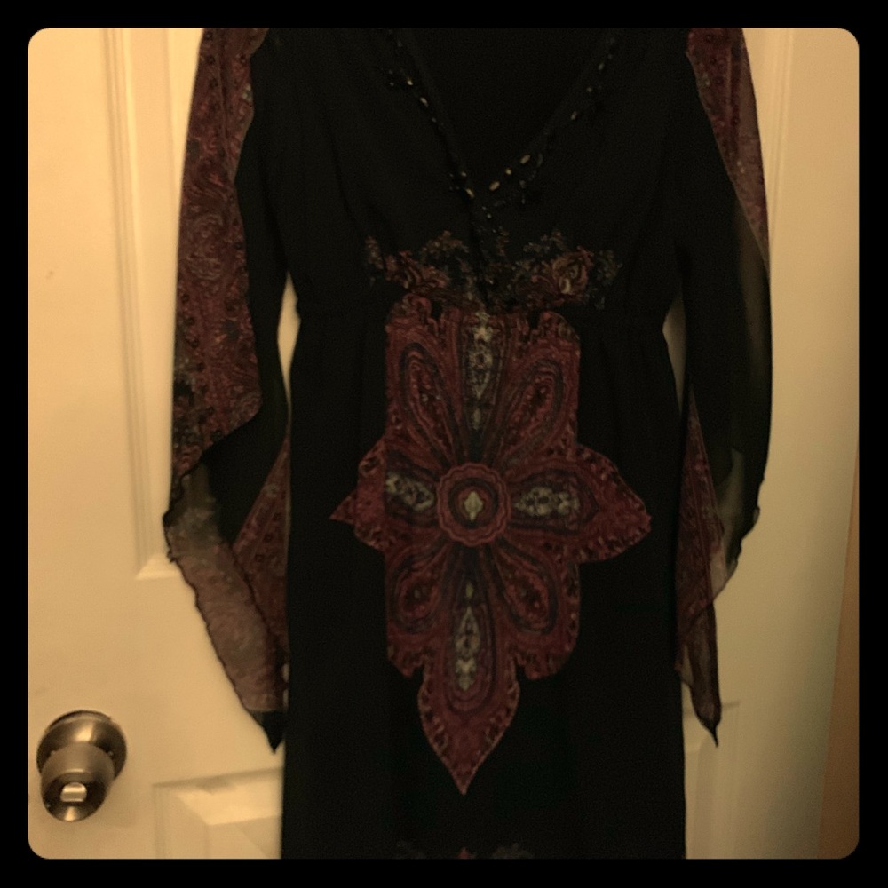 Gorgeous short beaded dress rare Boutique find